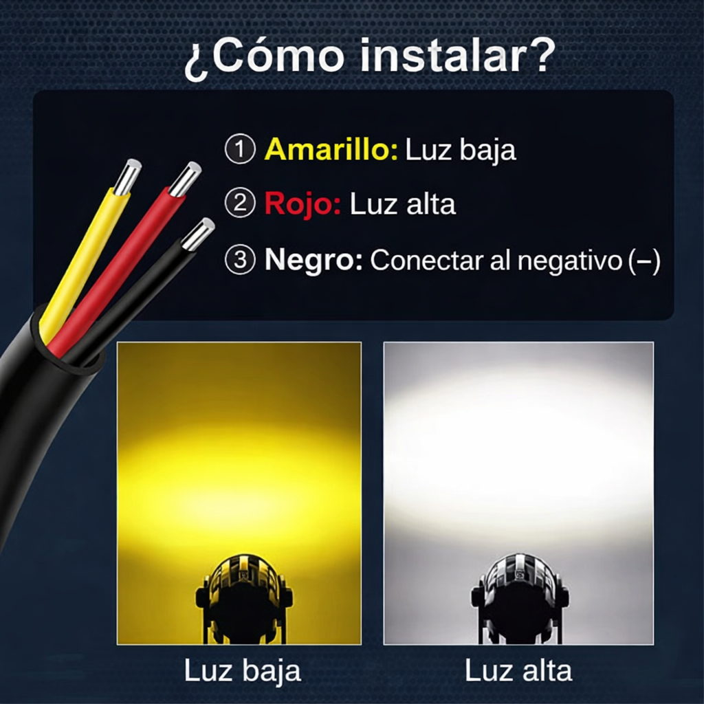 Super Led  HULK para motos, autos 12V