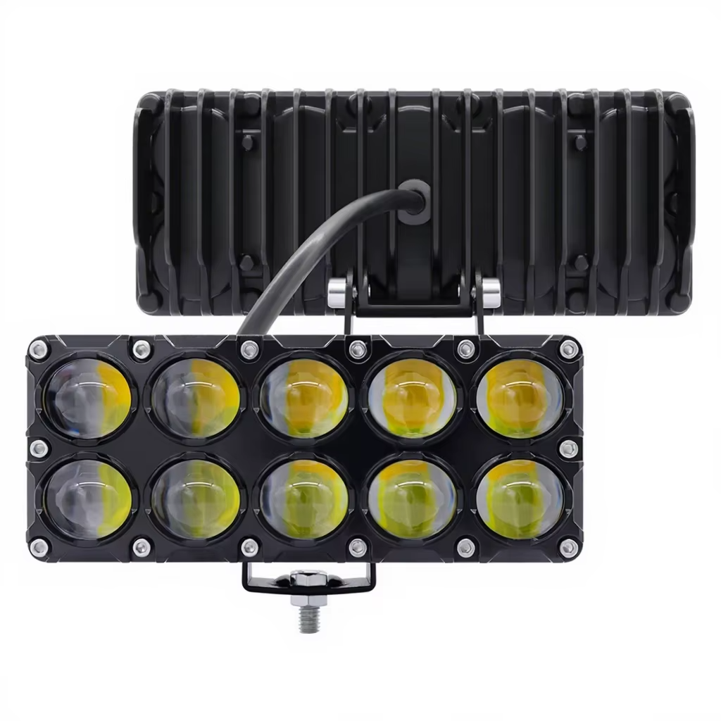 Auxiliar 10 Lupas Bicolor 12 y 24V